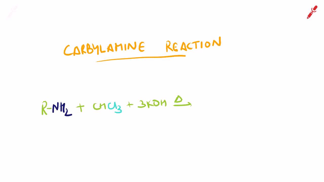 Carbylamine Reaction Pdf